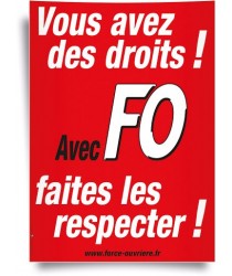 Affiche, vous avez des droits ...