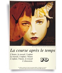 Affiche, La course après le temps