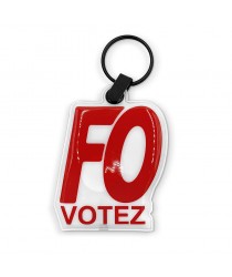 PORTE-CLÉS LUMINEUX « VOTEZ FO »