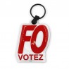 PORTE-CLÉS LUMINEUX « VOTEZ FO »